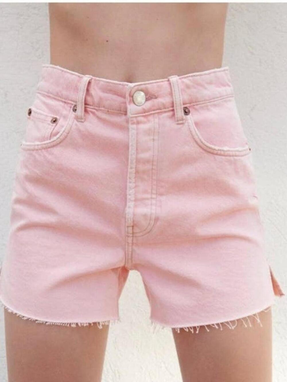 ZARA Straight Fit Shorts Size 4 NWT